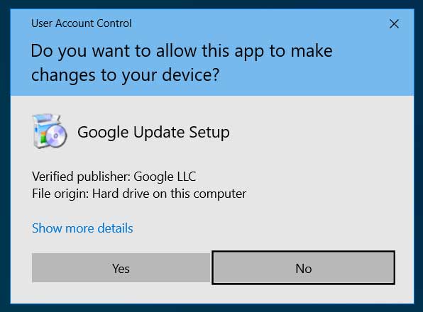 UAC Prompt